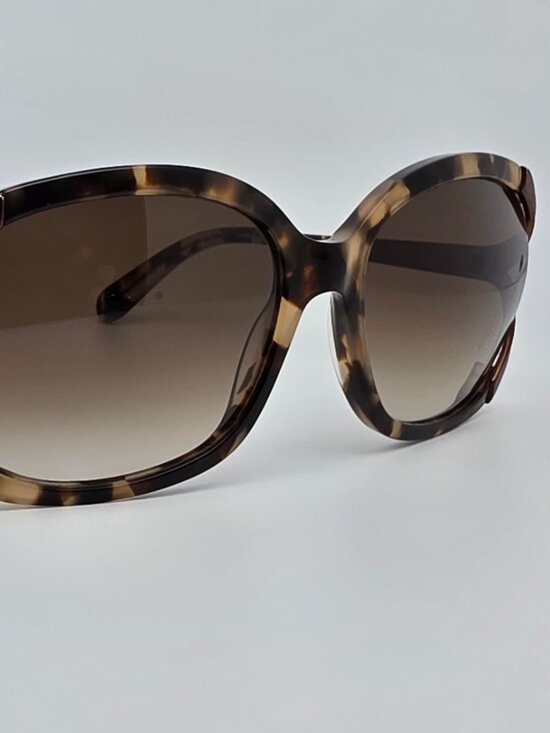 Kate Spade New York Laurie Carmel Tortoise Frame Brown Gradient Lens Sunglasses main image 9